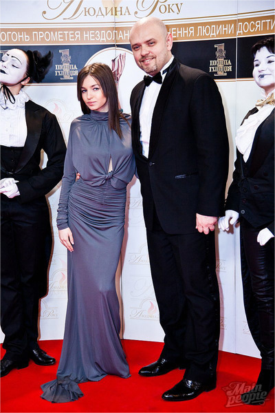 Таня Ширко на церемонии вручения премии Человек Года - 2010
